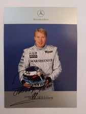 Mika Häkkinen Autogramm