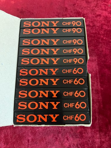 Leeren kassetten sony chf - sony,