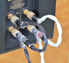 Inakustik  LS 1002 Lautsprecherkabel Jumper / Kabelbrücken Kombination 2 x 3 m