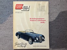 Automobil Revue 1950 Jahrbuch Automobile Auto Katalog Katalognummer RAR!!!