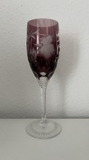 Nachtmann Traube Bleikristall  Prosecco Glas Lila Top Zustand