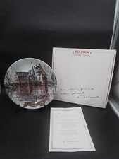 Rolinck Brauerei Wandteller,Sammelteller 1997 Haus Hülshoff,Limitierte Edition