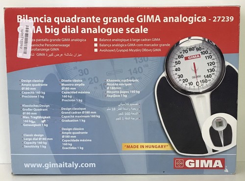 Gima 27239 analoge waage - waage,