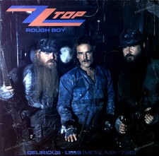 ZZ Top - Rough Boy Maxi + Poster (VG) .