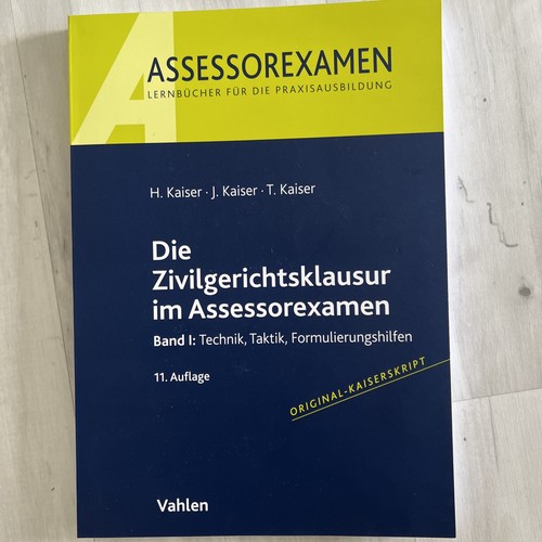 Die zivilgerichtsklausur - die,