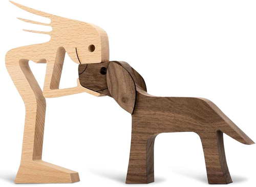 Holzschnitzereien hund welpe - holzschnitzereien,