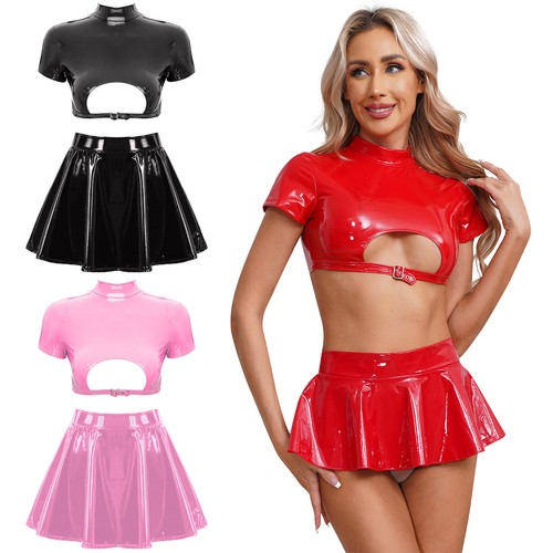 Tiaobug damen wetlook crop - de,