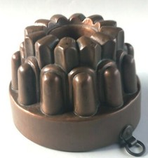 Königshaus Bayern Kupfer Aspik-Form Hof Küche Nymphenburg König Ludwig II. ~1860