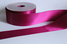 Satinband 4 cm breit weinrot Meterware Schleifenband Dekoband Geschenkband