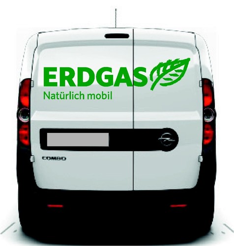 Kfz aufkleber erdgas - kfz, aufkleber: