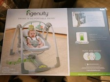 Ingenuity Swing and Go Babyschaukel wie Neu/eine Schraubenstelle Defekt