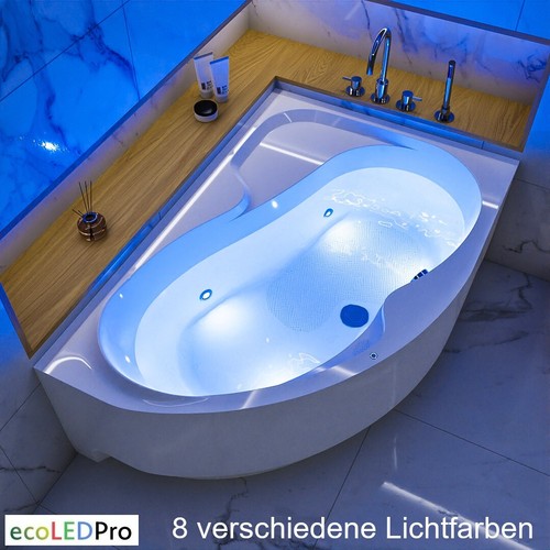 Badewanne mit led beleuchtung - badewanne,