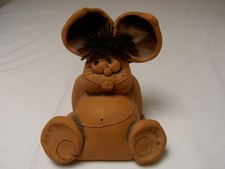 Spar-Dose "Maus" aus Ton