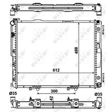 NRF Motorkühler für Mercedes