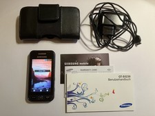 SAMSUNG Handy Mobiltelefon GT-S5230 schwarz Telekom + Zubehörpaket Ladekabel