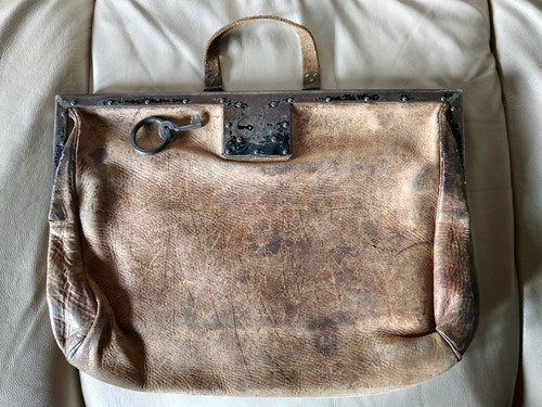 Bundespost geldtasche tresor - bundespost,