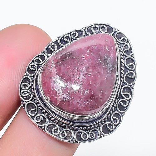 Rhodonit edelstein ring - edelstein,