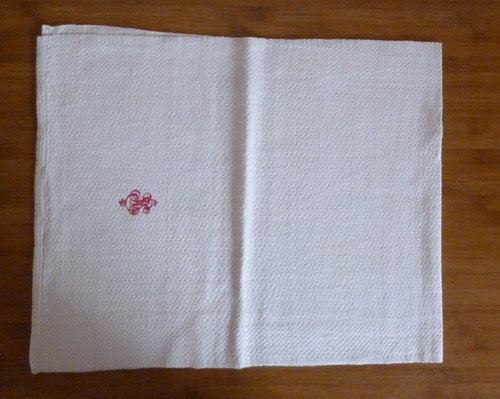 Altes gewebtes handtuch - handtuch,