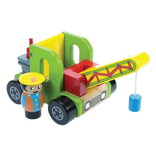 Bigjigs toys minikran bj343 - bigjigs,