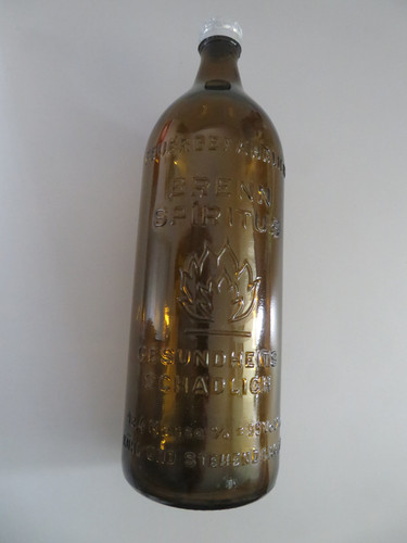 Flasche ddr brennspiritus mit - ddr,