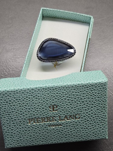 Pierre lang ring blau mit - ring,