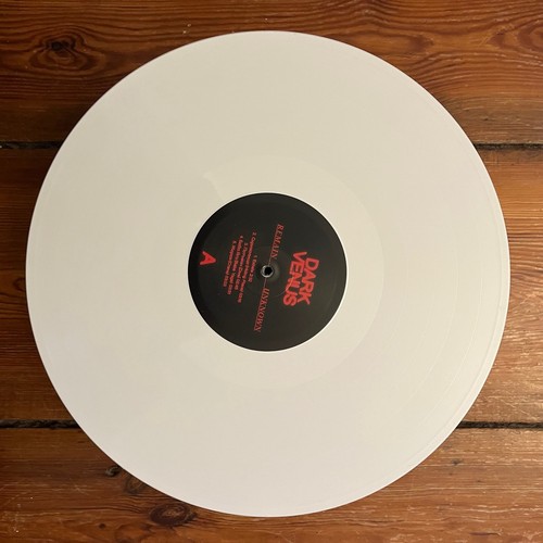 55x weiße schallplatten - 12",