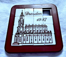 sehr seltenes DDR Schiebespiel von Dresden 1987,  und Zahlen, Schiebefix