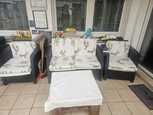 Rattan lounge sitzgruppe - rattan,