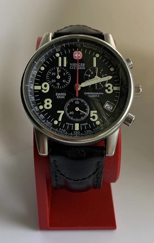 Herrenuhr wenger chronograph - herrenuhr,