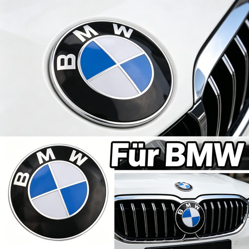 2pcs 82mm emblem motorhaube - 82mm,