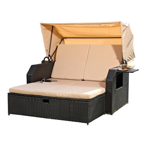 Strandkorb dach sonnenbett - strandkorb,