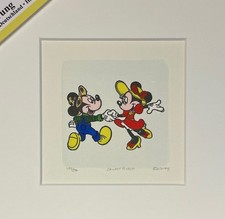 Original Radierung " Thinking