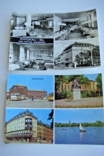Ddr ansichtskarten zwickau - ddr,