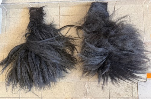 Yakschweif schwarz krampus - yakschweif, schwarz,
