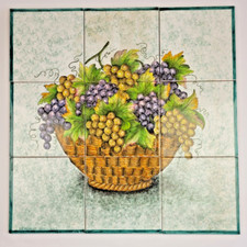 Fliesenbild - 9-tlg. - 60 x 60