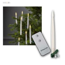 10er-Set LED Weihnachtskerzen