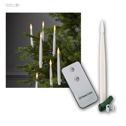 10er set led weihnachtskerzen - 10er-set,