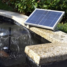 10W Solar Bachlaufpumpe