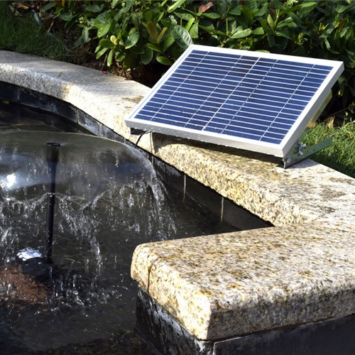 10w solar bachlaufpumpe - solar,