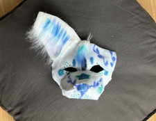 Therian Hundemaske,  Tiermaske, Filzmaske, Kindermaske