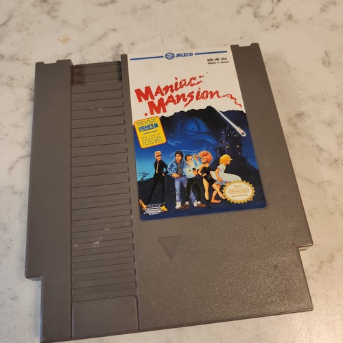 Maniac mansion nintendo nes - maniac, (nintendo
