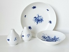 Rosenthal Romanze in blau Salz- Pfefferstreuer 2x Schale Björn Wiinblad Konvolut