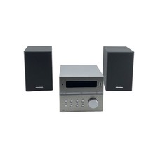 Grundig CMS 4200 Micro HiFi Kompaktanlage BT UKW DAB+ 120W Silber-Schwarz