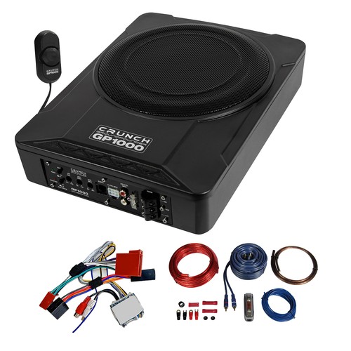 Crunch unterbau subwoofer - crunch,