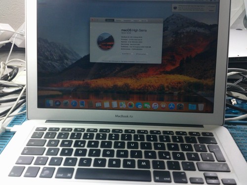 Macbook air - air, (anfang