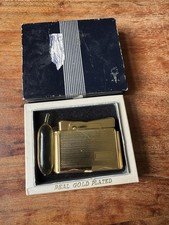 Feuerzeug Vergoldet Gold KBL