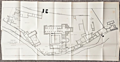 Grundriss der alnwick abbey - der,