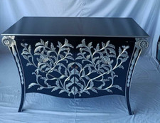 Königlich antike Kommode Anrichte Barock Louise Seize Rokokostil Sideboard 133cm