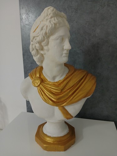 Skulptur figur büste gott - skulptur,