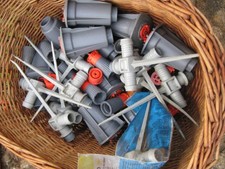 Konvolut Gardena Bewässerung Sprinkler System Ersatz Düse Spike 90° 180° 360°